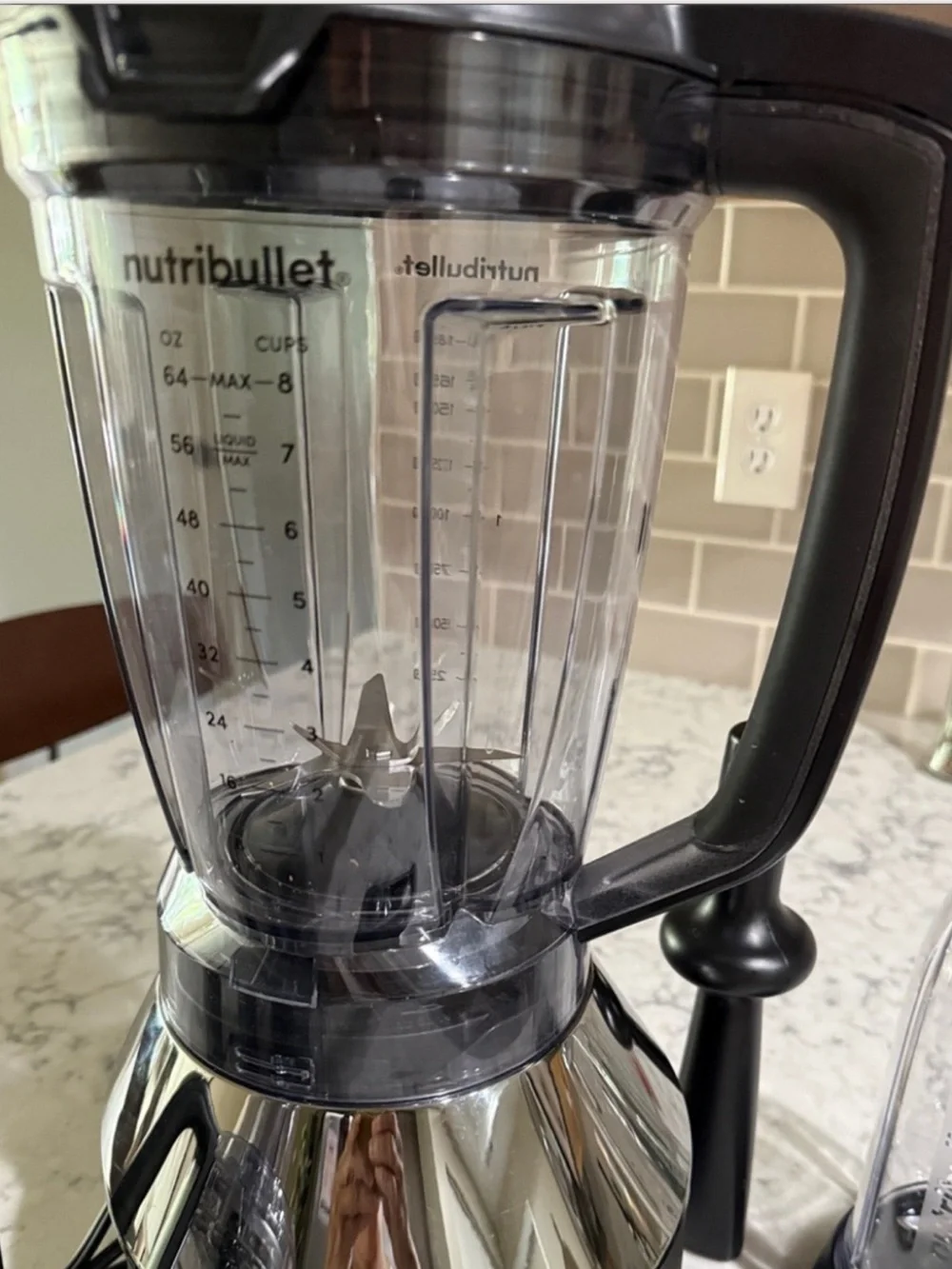 Nutribullet Black Countertop Triple Prep System Blender Food Processor